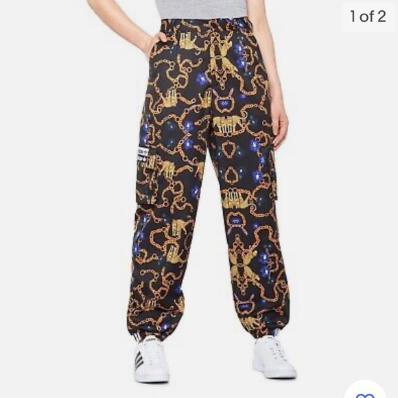 adidas Pants & Jumpsuits Adidas X Her London Cargo Pants Leopards